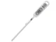 Digital Kitchen Meat Thermometer with LCD Display, White
