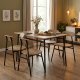 Dining Table Set for 4 OSLO Kitchen Table and Chairs by ModernHome