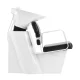 Hairdressing Wash Unit Gabbiano Porto, White and Black