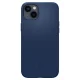 Spigen Silicone Fit Mag Case with MagSafe for iPhone 14 Plus, Blue