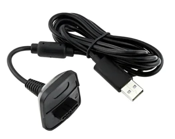 Play & Charge cable for Xbox 360 wireless controller, 1.5m