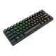 Механическая клавиатура Royal Kludge RK61 RGB, коричневый переключатель...