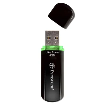 USB Flash Drive Transcend JetFlash 600 4GB USB 2.0, Red