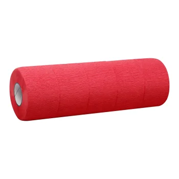 Activeshop Hairdressing Paper Neck Strips, 5 Rolls, Red
