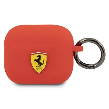 Ferrari FEA3SILRE Silicone Case for Apple AirPods 3 Red