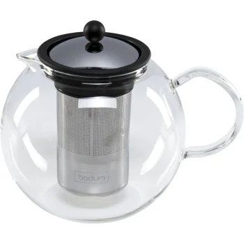 Bodum ASSAM Tea Press with Stainless Steel Filter 1.5L Silver
