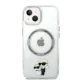 Karl Lagerfeld Transparent Case for iPhone 14 Plus with MagSafe