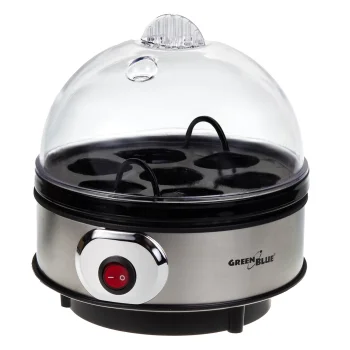 Greenblue GB572 Automatic Egg Boiler, 400W, 7 Eggs, Silver