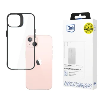 Phone Case Cover iPhone 14 3mk Satin Armor Case+ series - black