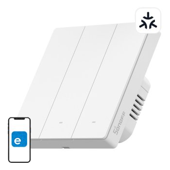 Smart Wall Switch SONOFF M5-3C-86W 3-Channel Matter WiFi