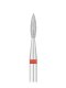 EXO Pro Diamond Flame Bit Ø2.1 mm, Red (Fine), for Nail Drill