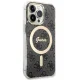 Guess iPhone 13 / 13 Pro Case 4G MagSafe, Black