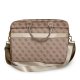 Сумка для ноутбука Guess 4G Uptown 15\" / 16\", коричневая