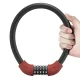 Rockbros RKS570-RD Combination Steel Cable Bicycle Lock