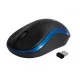 Rebeltec Meteor Wireless Optical Mouse, Blue