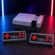 Retro TV Game Console with 620 Games and 2 Controllers, Grey