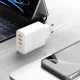 Dudao A5HEU Wall Charger 3x USB-A 1x USB-C PD20W - White