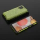 Honeycomb Case Armor Cover with TPU Bumper for Samsung Galaxy A42 5G, Green