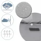 Ricokids Elmi Stroller and Sled Sleeping Bag, 95x48 cm, Grey