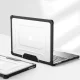 Tech-Protect SmartShell Pro Case for MacBook Air 13\" (M2/M3/M4) Black/Clear