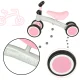 Trike Fix Tiny 4-Wheel Balance Bike, Pink