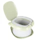 Foldable Kids Travel Potty with Lid and Bags, Green