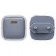 Acefast A53 PD 30W GaN USB-C Charger with Display - Gray