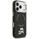 Karl Lagerfeld iPhone 17 Pro Case MagSafe Karl&Choupette Heads, Black