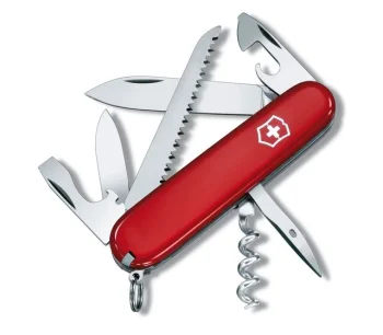 Victorinox Camper Pocket Knife 13 Functions, Red