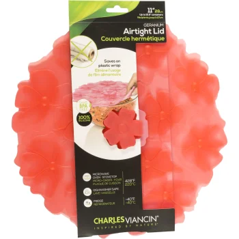 Charles Viancin GERANIUM Silicone Lid, 28 cm, Pink