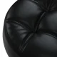 Hairdressing Stool Gabbiano D054 Black with Black Base