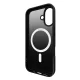 Puro Gradient MagSafe Silicone Case for iPhone 16, Black