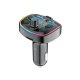FM modulators Forever TR-360 ar Bluetooth un 20W USB-C ātro uzlādi, melns