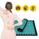 4FIZJO Acupressure Mat with Pillow and Bag, Blue-Black