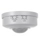 Maclean MCE314 W Ceiling PIR Motion Sensor, 360°, 6m, IP20, White