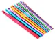 Metal Crochet Hook Set, 12 pcs, 2–8 mm, multicolor
