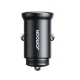 Joyroom JR-CCN06 30W Metal Mini Car Charger 2x USB-C, Black