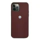 BMW iPhone 12 Pro Max Case Curve Perforate, Red