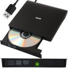Izoxis 26083 External CD DVD Drive USB 3.0 Burner and Player