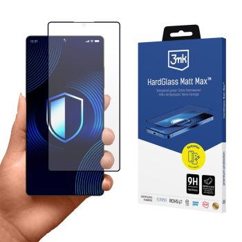 3mk HardGlass Matt Max matēts aizsargstikls Samsung Galaxy S25 Ultra