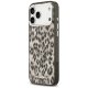Karl Lagerfeld IML leopardraksta MagSafe vāciņš iPhone 17 Pro Max – brūns | Phone Case Cover