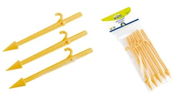 Reeds for tunnel mini greenhouses (8 pcs), Yellow