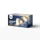 Forever Light SFB61 Solar LED String Lights Milky Balls 6.5m Warm White
