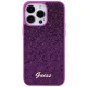 Apple iPhone 15 Pro Max 6.7\'\' Guess Disco Metal Script Case Cover, Pink