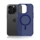 3mk Smoke MagCase for iPhone 16 Pro Max, Blue Translucent
