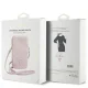 Guess Zip 4G Triangle Phone Bag with Strap - Pink