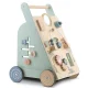 Nukido NK-857 Wooden Push Walker with Activity Center