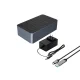 Orico 6656C3-C 5-Bay Docking Station 2.5\"/3.5\" SATA HDD/SSD with Offline Clone, Gray