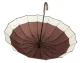 Large Elegant Umbrella XXL, Brown