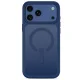 Tech-Protect Magmat Magsafe CC Case for iPhone 18 Pro Max / 17 Pro Max, Matte Navy Blue